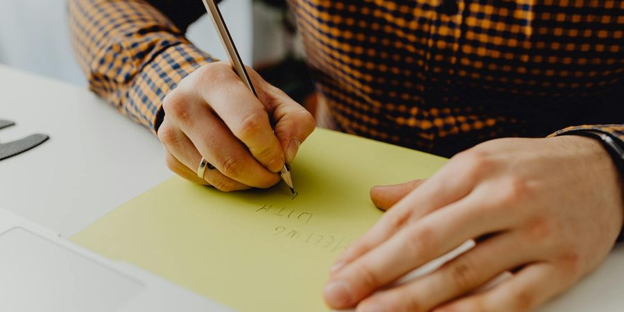 Close-up of a person's focused expression during exercise.